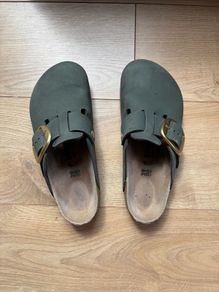 Birkenstock Boston big Buckle (Thyme)