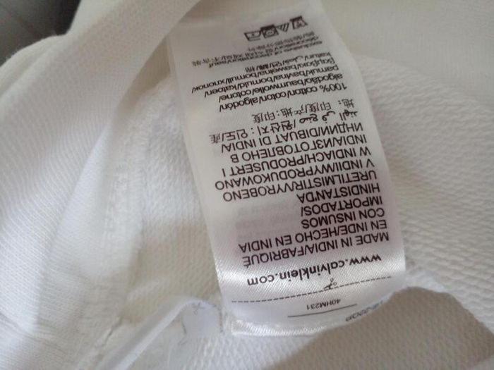 Calvin Klein Logo hoodie size M