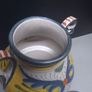 Vintage Grazia Deruta Italian Majolica Hand Painted Lidded Urn 25cm Image 5