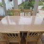 6 seater dining table Image 5