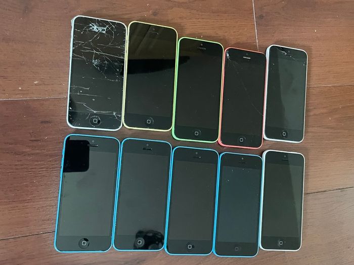 Iphone 5c lot 10x for parts