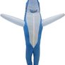 Inflatable Costume Adult Shark Costume-Inflatable Shark Costume Funny Dress Party Costume for Adult Halloween Inflatable Costume Blue (FREE SHIPPING) Image 5