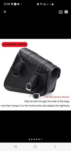 Motorcycle Saddlebag