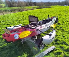 Fishing Kayak with Trailer