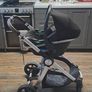 Panorama XTi by Babylo 2-in-1 Travel System with EnfaSafe i-Size R129 Car Seat Granite. Buggy/Pram & Carseat Image 7