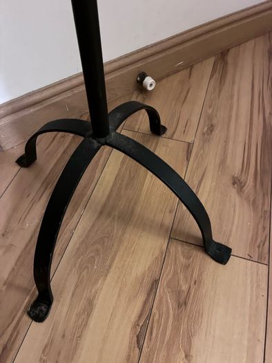 Wrought iron candelabra
