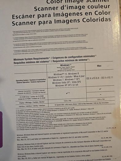 Canon CanoScan LiDE 120 Color Advanced Image Photo Document Scanner (New In Box)
