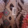 Only Janne Aztec Teddy half zip warm jacket oversized size S UK10 EU38 Postage included Image 6