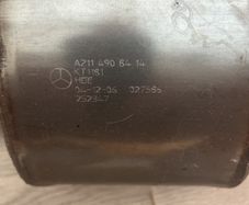 Mercedes e320 cdi catalytic converter kt1181