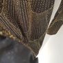 A'gaci Black and Gold Sheer Long Sleeve Dress Image 9