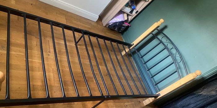Single Bed and Mattress