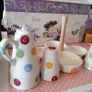 NEW - Ruby's Kitchen Ceramic Table Set Image 5