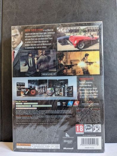 Mafia II Collectors Edition sealed Xbox 360
