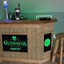 Home Bar With Light up Glass Image 3