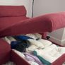 L shaped Ikea corner sofa / couch Image 9