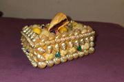 1970's Irish hand made Sea Shell Trinket Box