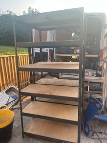 shelving racks x 2