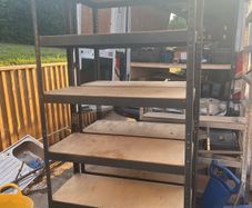 shelving racks x 2