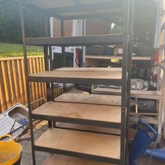 shelving racks x 2