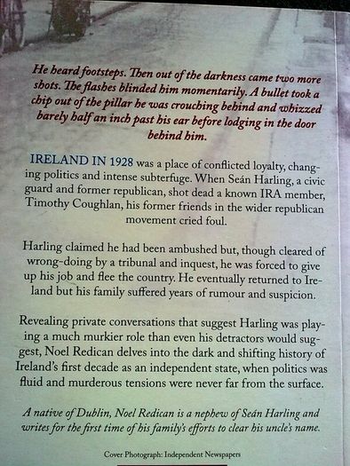 Shadows of Doubt Ireland Irish history Shooting of Timothy Coughlan IRA 1928