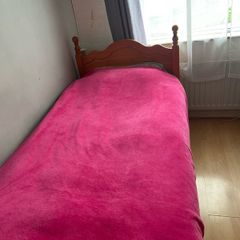 Fuchsia Velvet Throw 150cm x 200cm