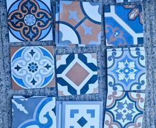 tiles pattern 20cm x 20cm. Qty 20