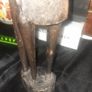 Beautiful Old Hand Carved African Warrior Statue, possibly a Maasai or Makonde warrior, Image 4