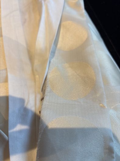 Cream, Beige, Brown Spot curtains 1.6m wide 2.2m drop