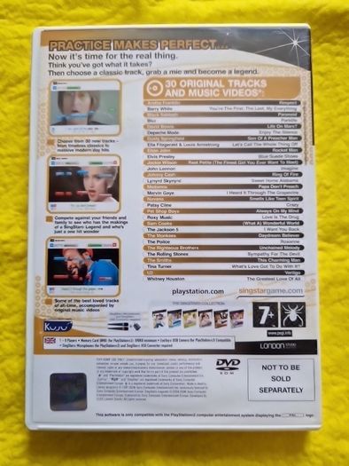 Singstar Legends PlayStation 2 ps2 Games Original