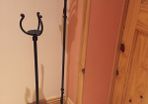 Wrought Iron Candle Holders (pair)