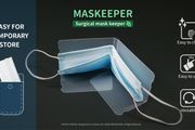 Portable small compacted surgical mask keeper / storage holder