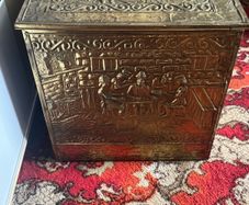 brass coal storage unit read full ad