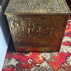 brass coal storage unit read full ad