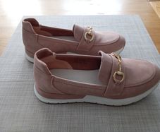Pink women loafers size 6