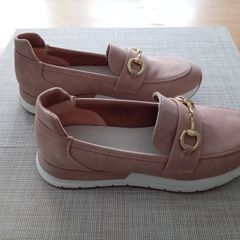 Pink women loafers size 6