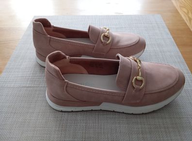 Pink women loafers size 6