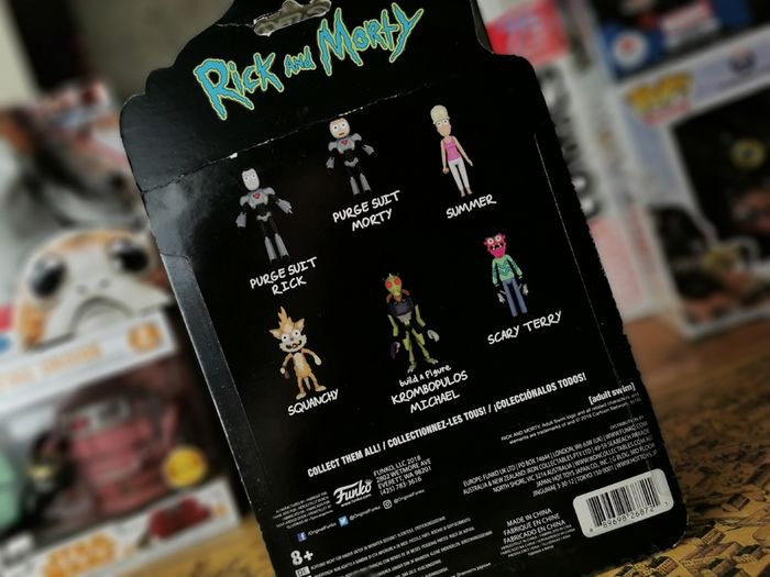 Rick and Morty ! Summer Collectible Action Figure ! by Funko ! 2018 !