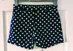 Lauren by Ralph Lauren Navy Polka Dot Shorts Size 6-8