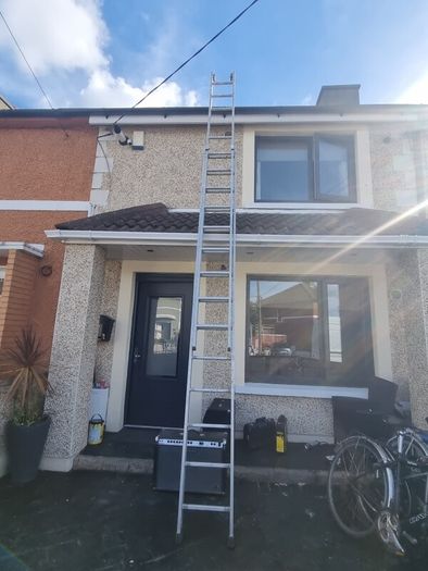 ladder double extendable 14 steps each piece