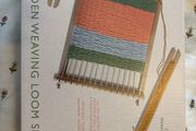 Wooden weaving loom set rrp 40E