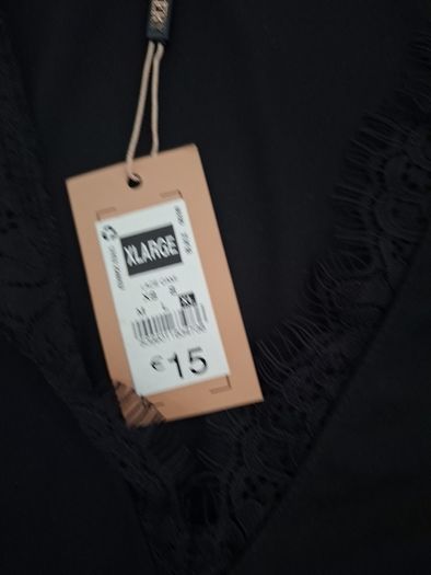 BNWT XL Black Cami Top