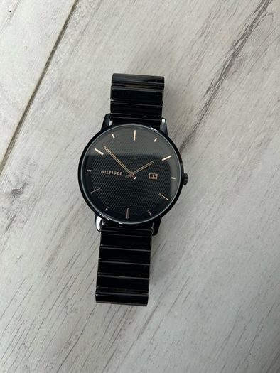 Black Tommy Hilfiger Watch
