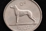 Ireland - 1959 - 6 Pence - Wolfhound - KM.13a - [493]