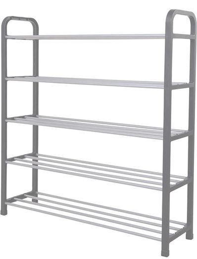 5 Tier Shoe Rack Organiser, Heavy duty storage unit, Quick Assembly No Tools Required, Holds upto 15-20 pairs (FREE POSTAGE)