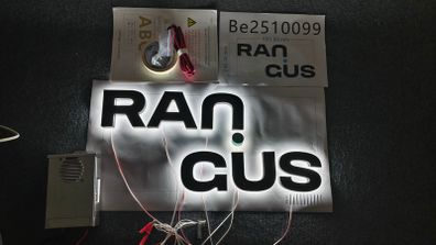 Backlit Custom 3D Signage for Any Business