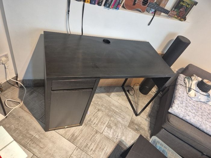 Ikea Micke Black Desk