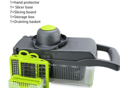 Vegetable Cutter Multifunctional Slicer Fruit Potato Peeler Carrot Grater
