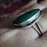 Vintage silver 925  ring with Eilat stone. Image 5