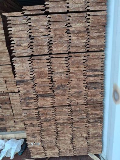 Pine Thermowood cladding T&G (33m2) left!