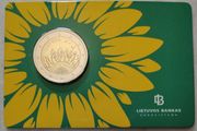 Lithuania 2 Euro Base Metals Brilliant Uncirculated Coin 2023 - Together with Ukraine - 2 Euro Commemorative Coin